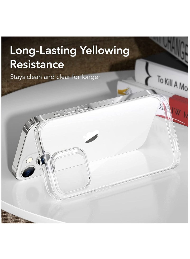 دوسالا جراب شفاف متوافق مع جراب iPhone 14 Plus غطاء سيليكون رقيق مقاوم للصدمات مقاوم للاصفرار جراب هاتف TPU شفاف رفيع - Image 2