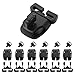 Sliverdew Sliverdew 6 Pack Spa Hot Tub Cover Clips Hot Tub Cover Latch Replacement Clips Key Spa Cover Latches Clip Locks with  - Image 2