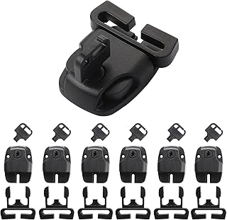 Sliverdew Sliverdew 6 Pack Spa Hot Tub Cover Clips Hot Tub Cover Latch Replacement Clips Key Spa Cover Latches Clip Locks with  - Image 1