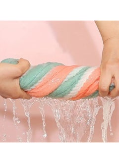 Rozino 1 PC Ultra Absorbent Double Layer Hair Towel Wrap  - Image 1