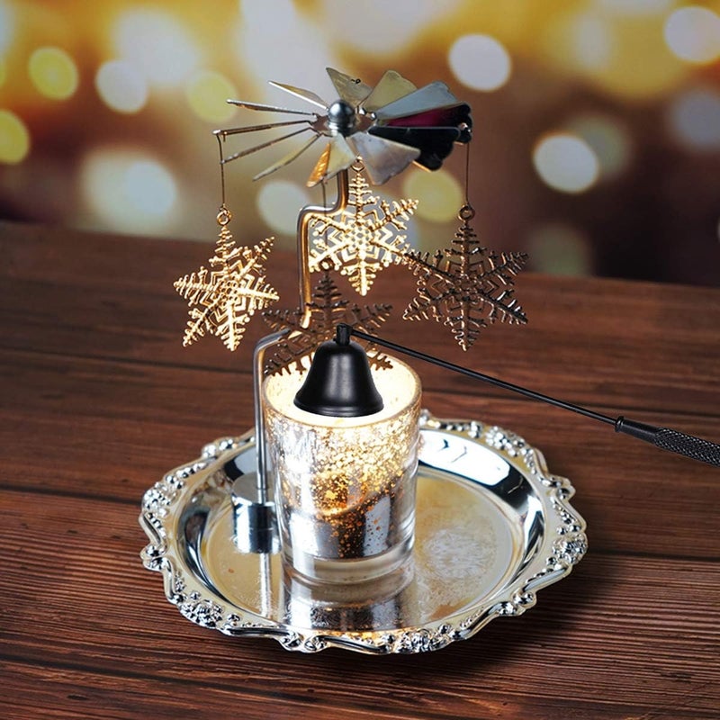 NEOYARDE Candle Snuffer, Stainless Steel Wick Flame Extinguisher Elegant Candle Accessory for Candle Lovers - Rose Gold - Image 3