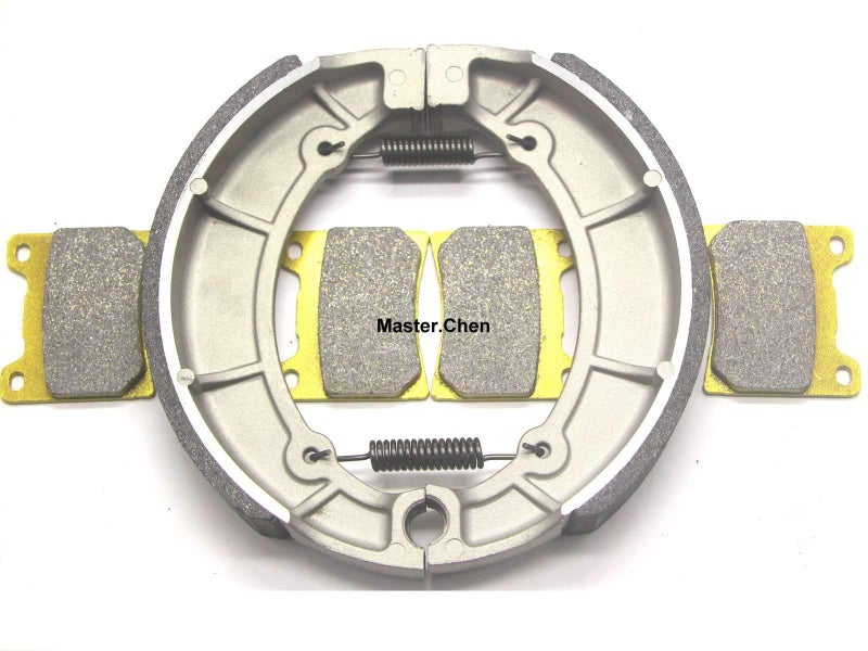 Master Chen Front Brake Pads Rear Brakes Shoes for Yamaha XV700 Virago 19841987 XV750 Virago 19881997 XV1000 Virago 19841985 XV1100 Virago19861997 XJ700XJ700X Maxim 19851986 Y515 FA088