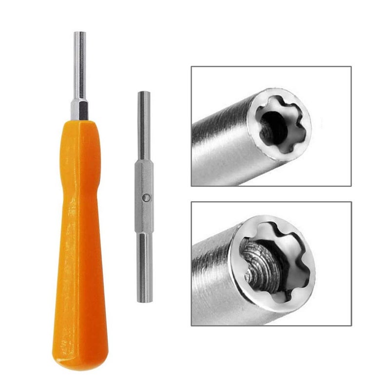 EMiEN Gamebit Screwdriver, EMiEN 4.5mm 3.8mm Double-End Bit Security Gamebit Screwdriver Kit For Opening NES,SNES,N64,GameBoy,GameCube,Virtual Boy,Sega,Nintendo Consoles,Game Cartridges - Image 1
