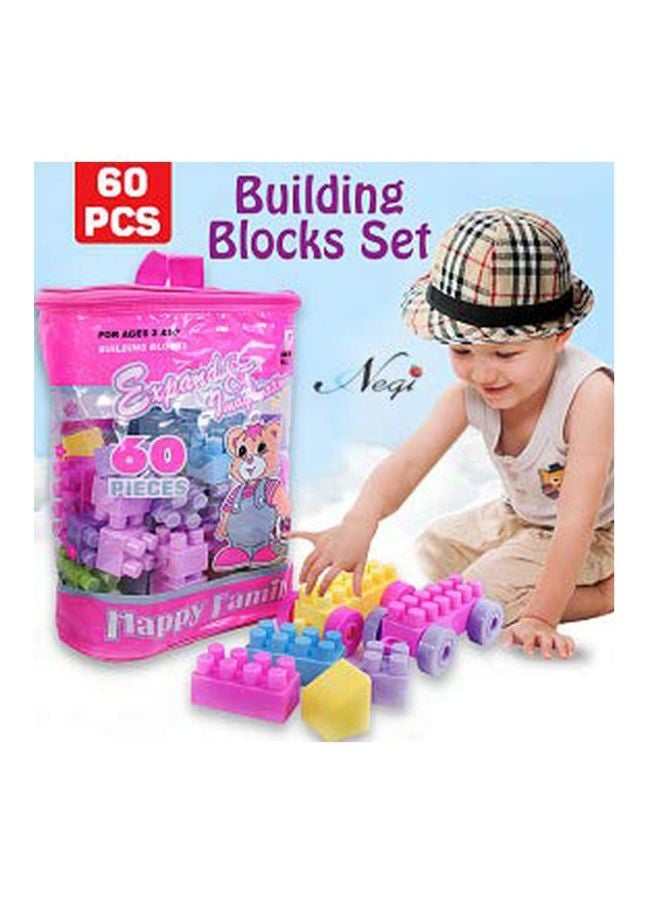 Negi B07FRNS1YH 60-Piece Expand And Imagination Building Block Set 60 3+ Years - Image 3
