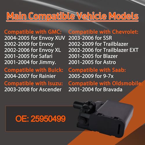 STZJAYE 25950499 Vapor Canister Vent Valve Compatible with Chevy for Trailblazer 2002-2009, 2003-2006 for SSR, 2001-2005 for Blazer, 2005-2009 for Saab for 9-7x, 2004-2007 for Rainier - Image 3
