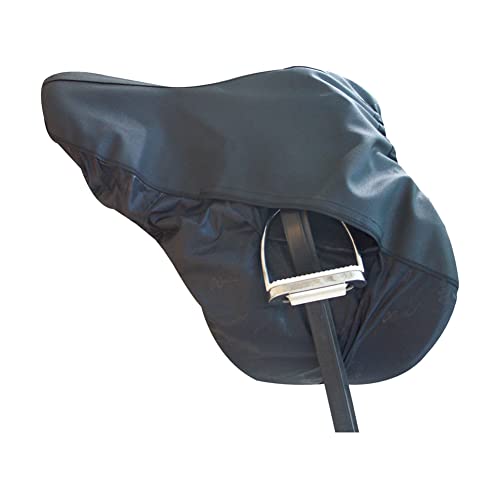 Intrepid International Ride On Saddle Cover - Weather-Resistant Protection for Riding in Rain and Snow, Fits Close Contact and Short Flap Dressage Saddles - Image 1