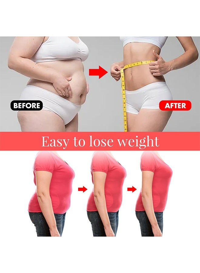 إيلهو 60 قطعة من لصقات الحرق الطبيعي للدهون بجواهر الأعشاب، لتخسيس الجسم والوزن، آمنة وفعالة، تساعد على إزالة السموم وتحسين القوام - Image 3