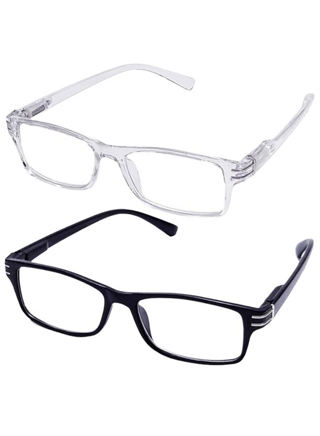 Two pairs of reading glasses for adults (men and women) - with case and original cleaning cloth - Image 1