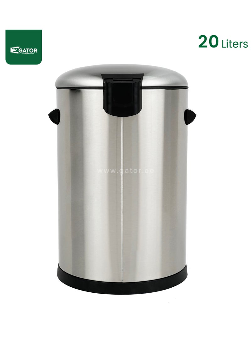 EKO EKO Stainless Steel Heavy Duty Brushed Fingerprint Proof 20L - Image 2