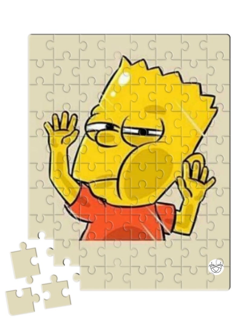 Reeman Design Simpson design print puzzle