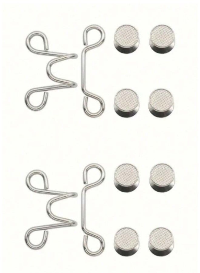 Shein 2-Piece Adjustable Waist Buckle Set for Jeans & Pants – Nail-Free Invisible Waist Fix – Unisex Adjustable Fit - Image 5