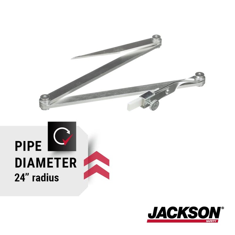 Jackson Safety Standard Radius Marker - 24 Inch Anodized Rust Proof Aluminum Tool - Image 3