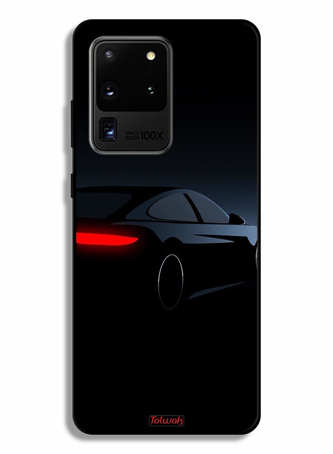 Tolwak Samsung Galaxy S20 Ultra Protective Case Cover Dark Car - Image 2
