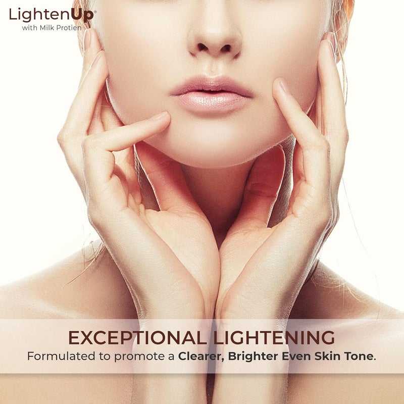 OMIC LightenUp Lactic Acid Serum 1 fl oz 30 ml Skin Brightening AHA Serum Helps to Even Out Skin Tone - Image 4