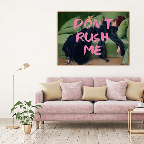 NEGEKFKX طقم رسم باللون حسب الأرقام للنساء NEGEKFKX للمبتدئين مع إطار، طقم رسم سهل للبالغين على قماش، رسم DIY للمبتدئين، فن بالأرقام لتزيين جدران المنزل 10x12 بوصة - Image 3