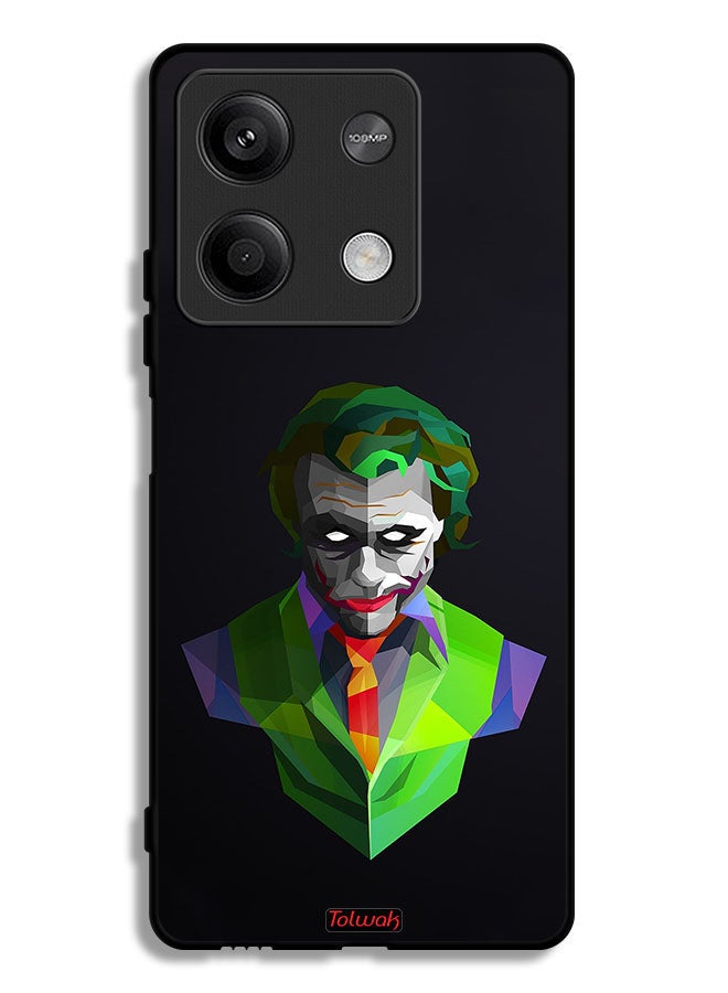 Tolwak Xiaomi Redmi Note 13 Protective Case Cover Joker Abstract Art - Image 1