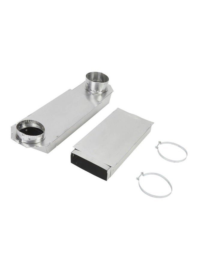 Whirlpool 4396014 مجموعة تهوية قابلة للتمديد أصلية لأجهزة التجفيف، مجموعة تهوية قابلة للتمديد من 29 إلى 50 بوصة من الألمنيوم - Image 1