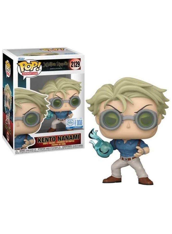 Funko Pop! Animation: Jujutsu Kaisen - Kento Nanami (Punch) Collectable Vinyl Figure - Image 1