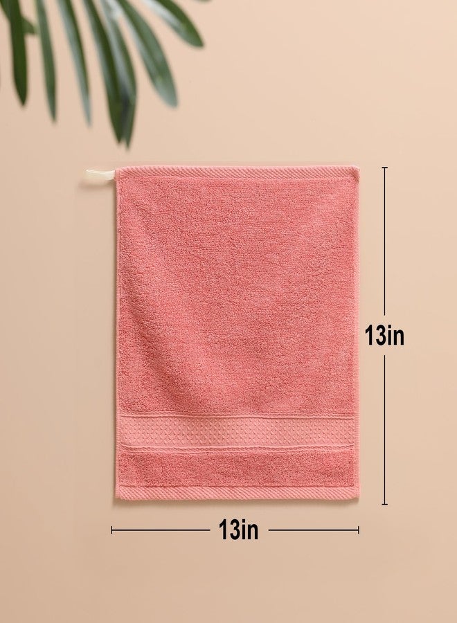 QAJ 6 Pack 100% Cotton Washcloths Set, Highly Absorbent and Soft Feel Fingertip Towels, 13 x 13 in Quick Dry Face Cloths - Image 3