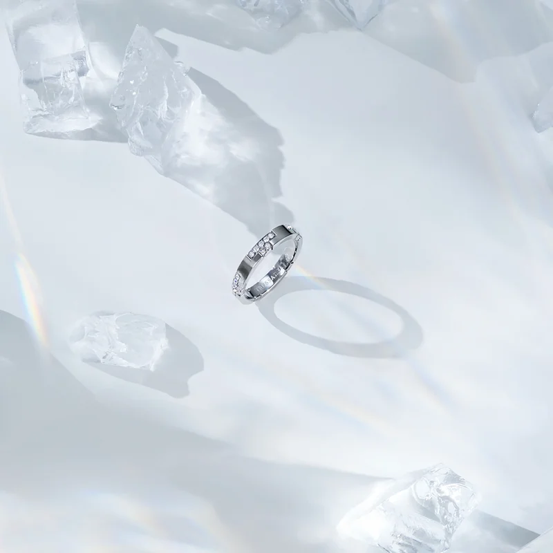 Trussardi  T-Logo collection Womens's   Ring - TJAXC89016 for Women | Best Price UAE