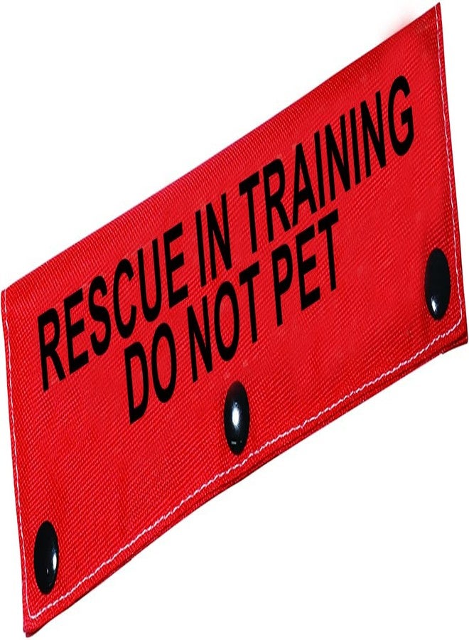 BLUPARK Funny Dog Leash Sleeve Rescue in Training Do Not Pet Dog Leash Wrap Sleeve Pet Birthday Gift (Rescue in Training-Sleeve) - Image 1