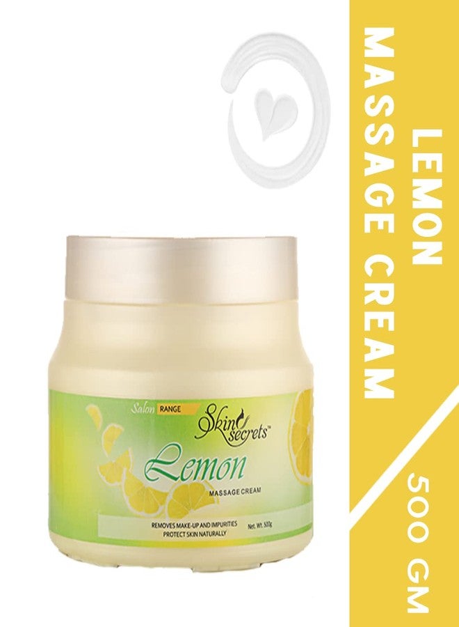 Skin Secrets Lemon Massage Cream - 500gm - Image 3