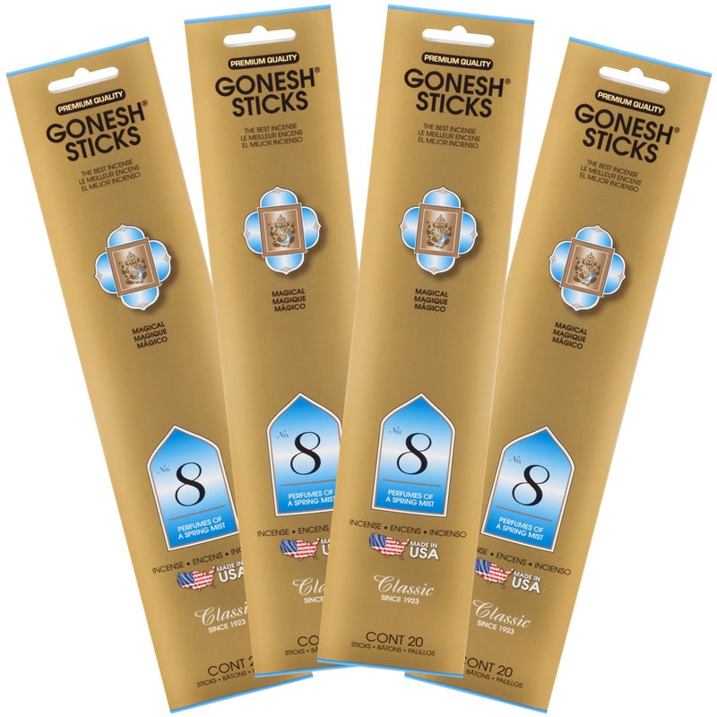 Gonesh Classic #8 Incense - 4 Pack - Image 4