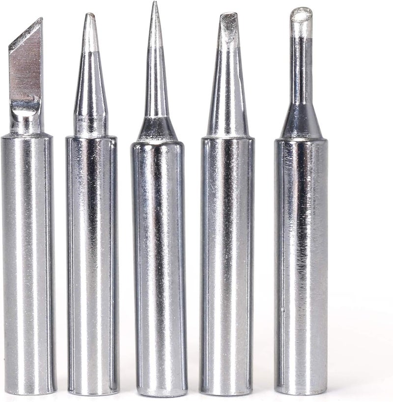 YIHUA 1300 Soldering Iron Tips Set 5PCS LongLife Type SGS Certified LeadFree Tips For YIHUA 928DIII Soldering Iron  YIHUA 926 III Red 110W Soldering Station - Image 1