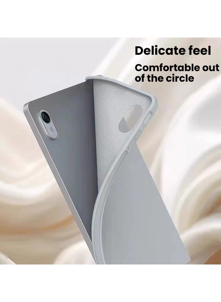 عام Compatible with iPad Air 6/7 Case Y-Fold Buckle Stand Skin-Feel Shockproof Case Full-Edge Scratch-Resistant Tablet Protector - Image 3