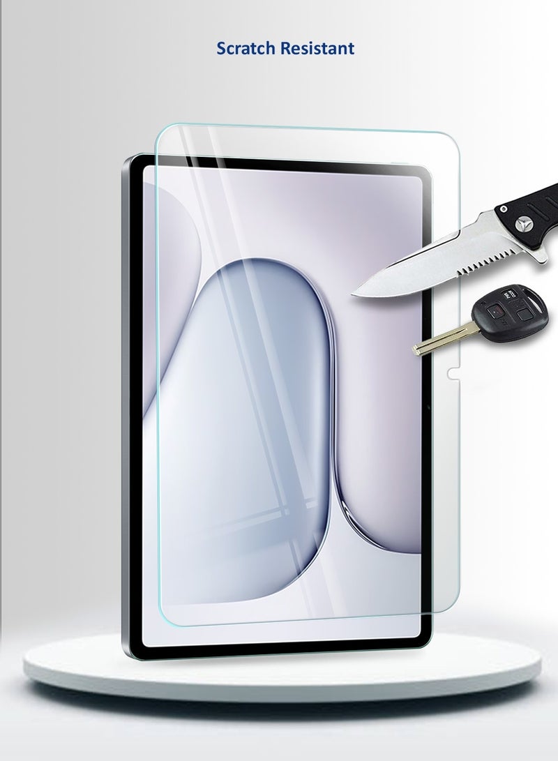 Wtech [2 Pack] Honor Pad 20 / Honor Pad 20 Pro / Honor Pad 20 Paperlike Edition (12.1 inches) Premium Series Curved Edges 9H HD Full Cover Tempered Glass Tablet Screen Protector - Clear - Image 5