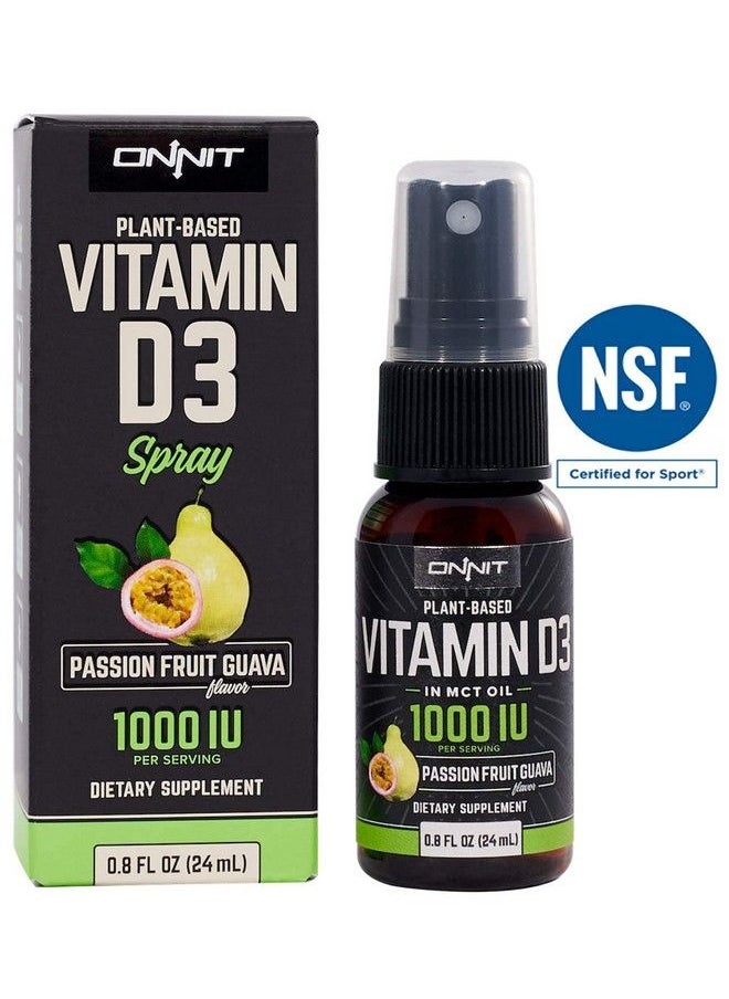 Onnit - Labs Passion Fruit Guava Vitamin D3 Spray With Vitamin K2 0.8 Fz - Image 1
