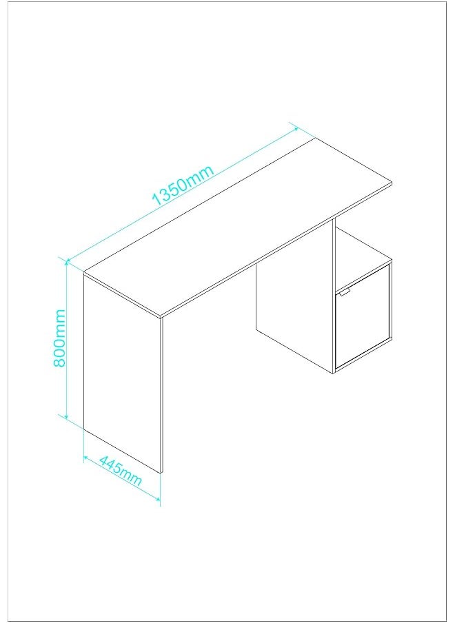 erorex Computer Desk Bc 75 06  - Image 3