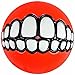 Rogz Fun Dog Treat Ball in various sizes and colors Medium Orange - Image 3