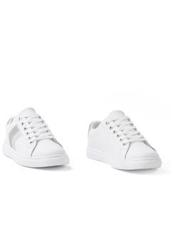 Run  Sneakers Flat-Side Arrows-SN-8-white Silver  - Image 4