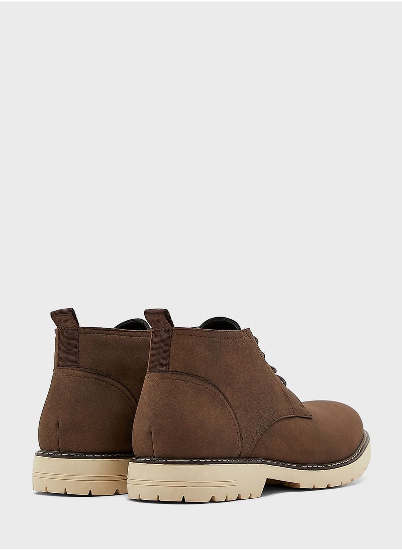 Robert Wood - Casual Lace Up Boots - Image 1