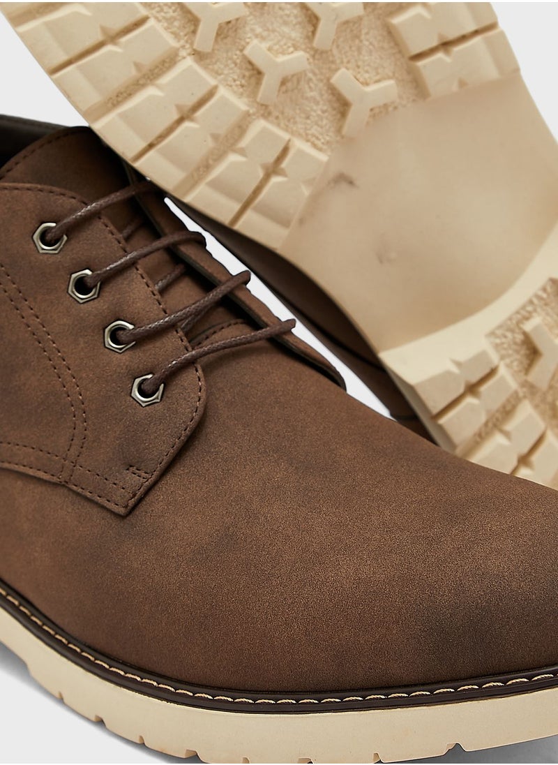 Robert Wood - Casual Lace Up Boots - Image 1