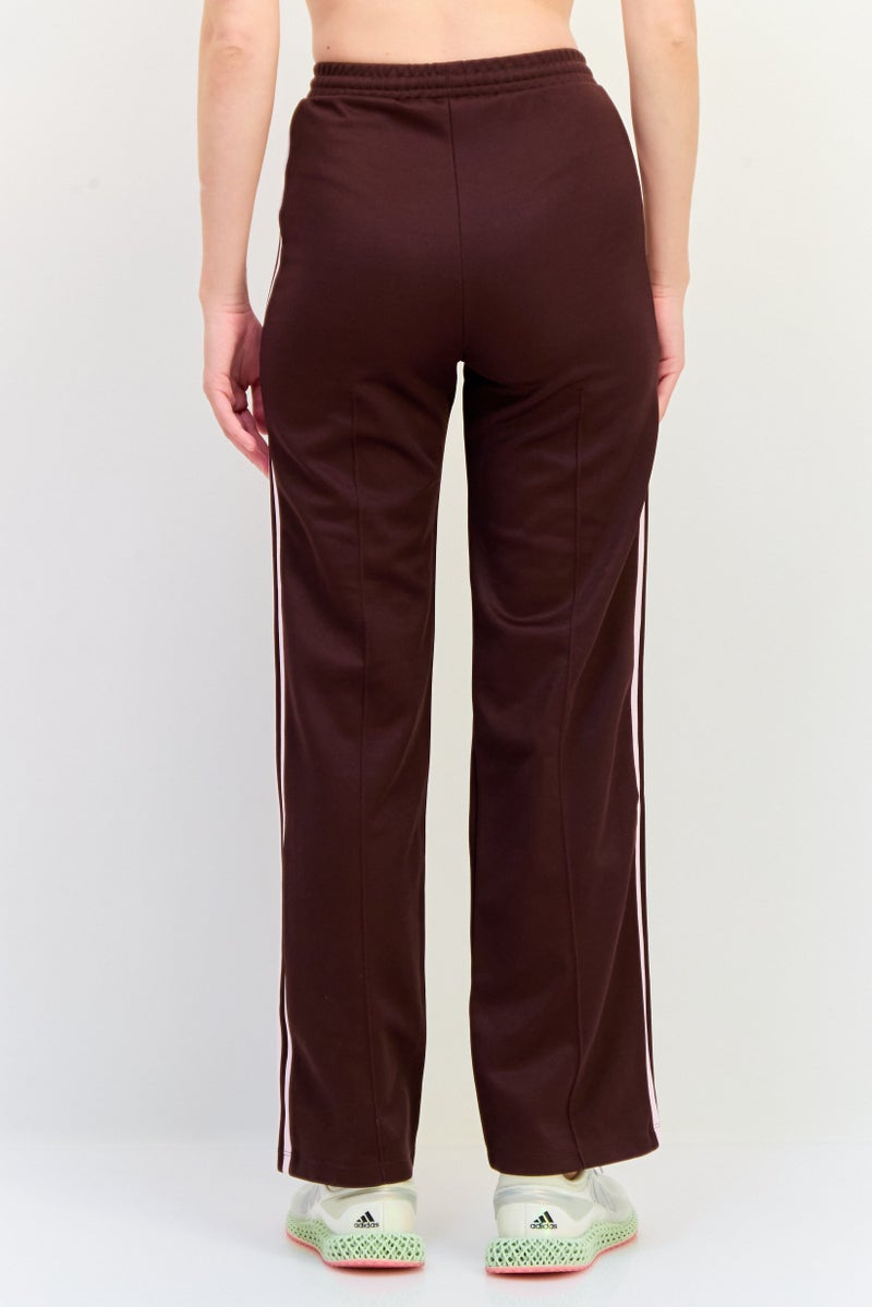 adidas Originals Women Sportswear Fit Drawstring Training Track Pants, Chocolate - Image 3