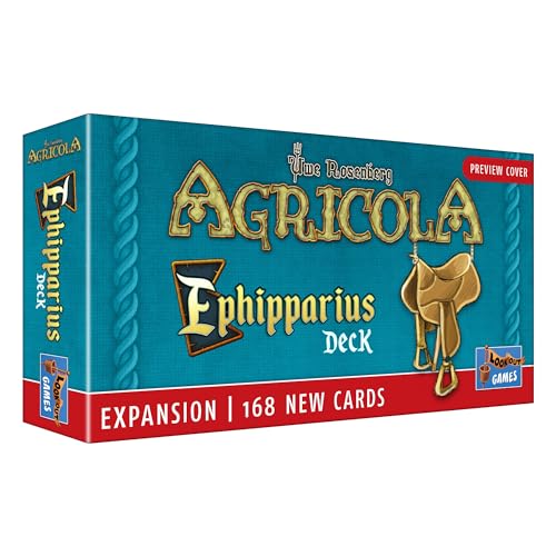 Lookout Agricola Ephipparius Deck Expansion 168 New Cards for Enhanced Variety Farming Strategy Game for Kids Adults Ages 12 14 Players 60120 Min Playtime Made Games - Image 1