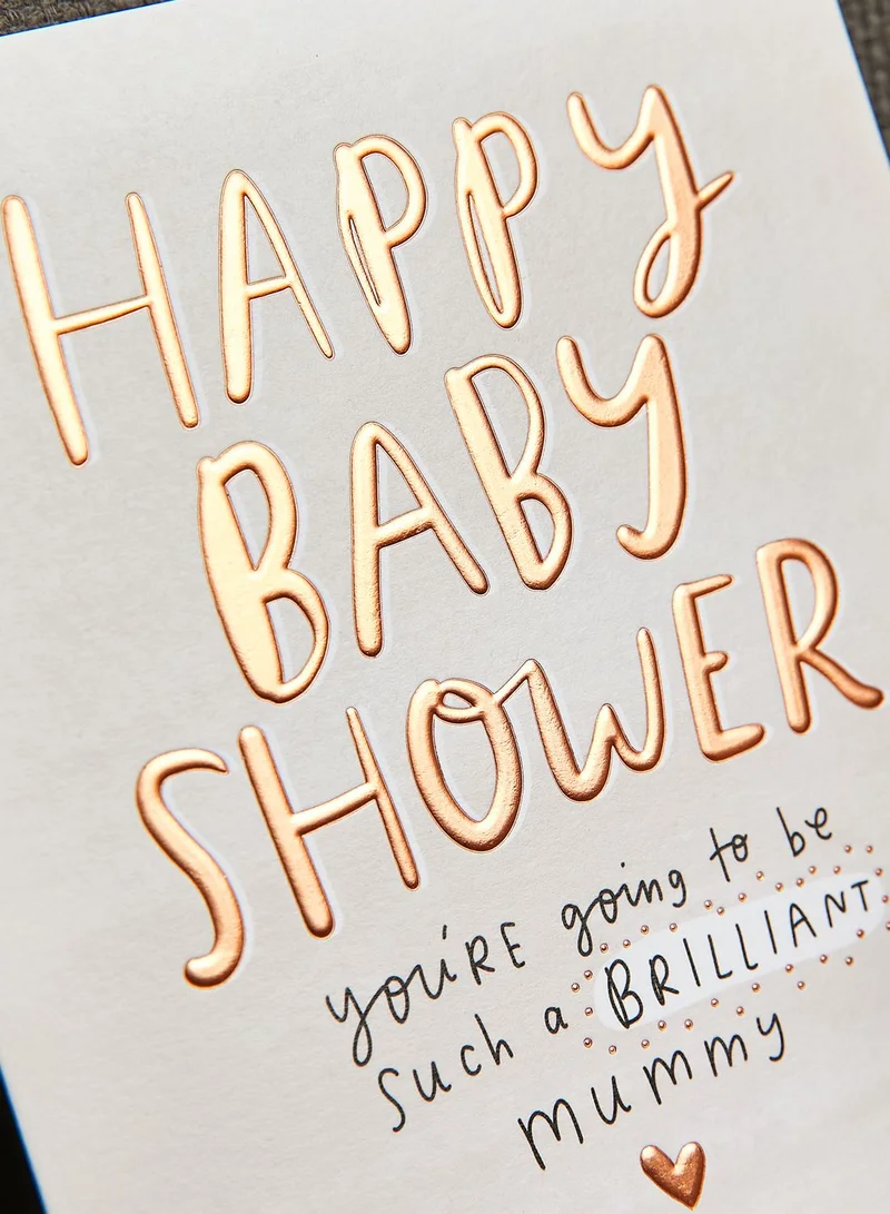 Pigment Baby Shower Brilliant Mummy  Card