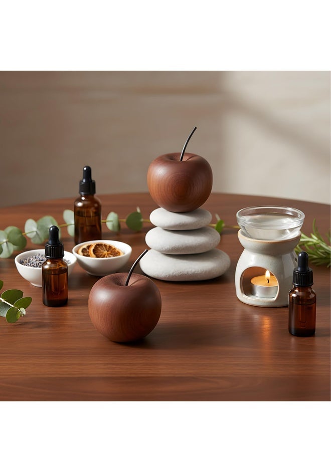 Wooden Fruit Aromatherapy Scent Diffuser Decor Home Fragrance Ornament - Image 4