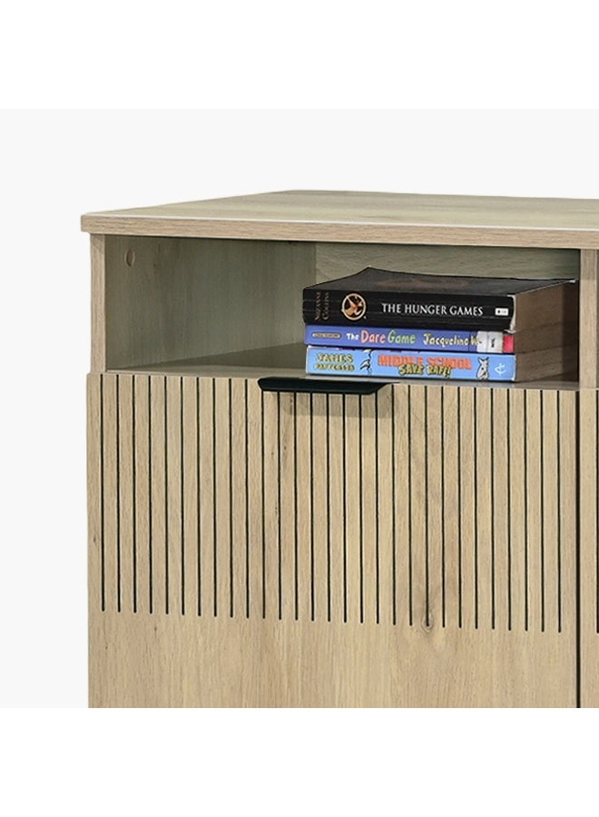Home Box Movo-Lasero 3 Door Sideboard- Oak - Image 5