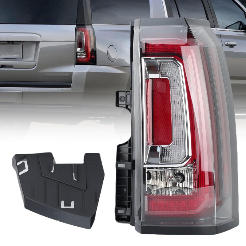 Clidr Tail Light Assembly for 2015 2016 2017 2018 2019 2020 GMC YukonYukon XL Passenger Side