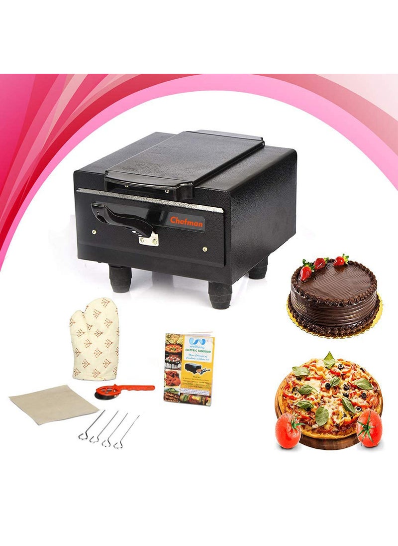Chefman Chefman Electric Tandoor 10 inch Perfect Addition to Your Kitchen with Accessories Made in India  - Image 1