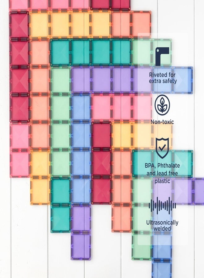 CONNETIX Pastel Rectangle Pack, 24 Pieces - Image 3