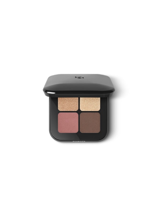 KIKO MILANO Bright Quartet Eyeshadow Palette- 02 - Image 3