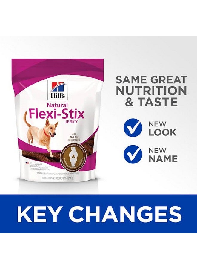 هيلز ناتشورال فليكسي ستيكس جيركي، لجميع مراحل الحياة، طعم رائع، مكافآت للكلاب، لحم بقري، كيس 7.1 أونصة - Image 5