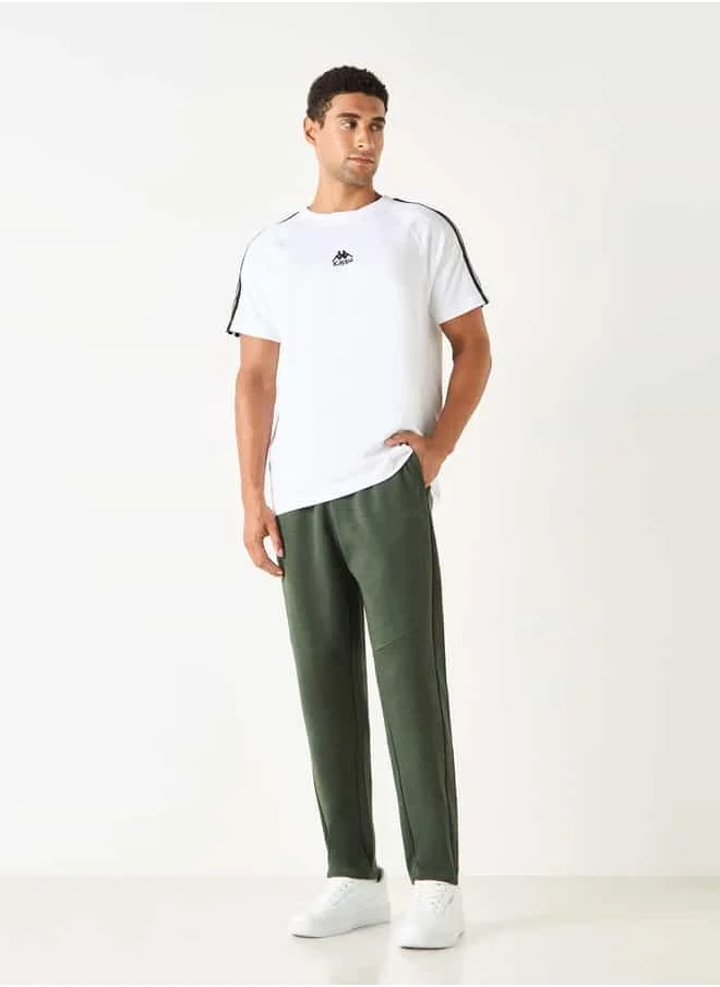 Kappa Kappa Track Pants with Drawstring Closure and Pockets