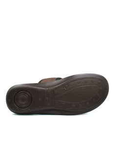 aerosoft AEROSOFT P4006 MEN'S BROWN SLIPPERS  - Image 5