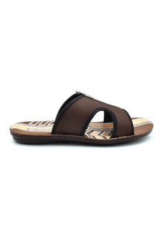 aerosoft AEROSOFT P4006 MEN'S BROWN SLIPPERS  - Image 2
