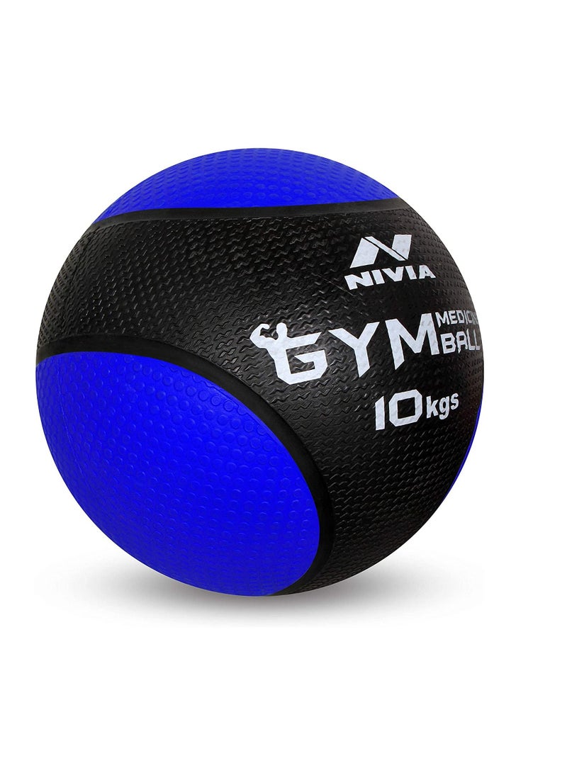 Nivia Medicine Ball of 3 Kg | Assorted | Material : Rubber | For Workouts, Strength Training, Pilates Therapy and Balance Training | Anti-Slip Ball for Adults, Men and Women - Image 2